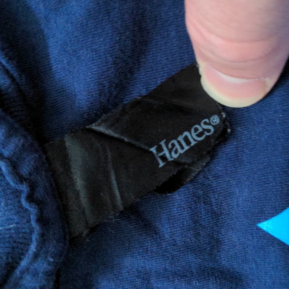 Hanes Size Large Navy-Blue Dilly Dilly Bud Light Graphic Tee Shirt - Picture 3 of 6